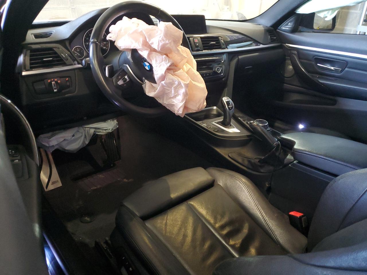 2015 BMW 4er VIN WBA3N3C51FK232219 Copart auction photo, side / front end damage thumbnail 8
