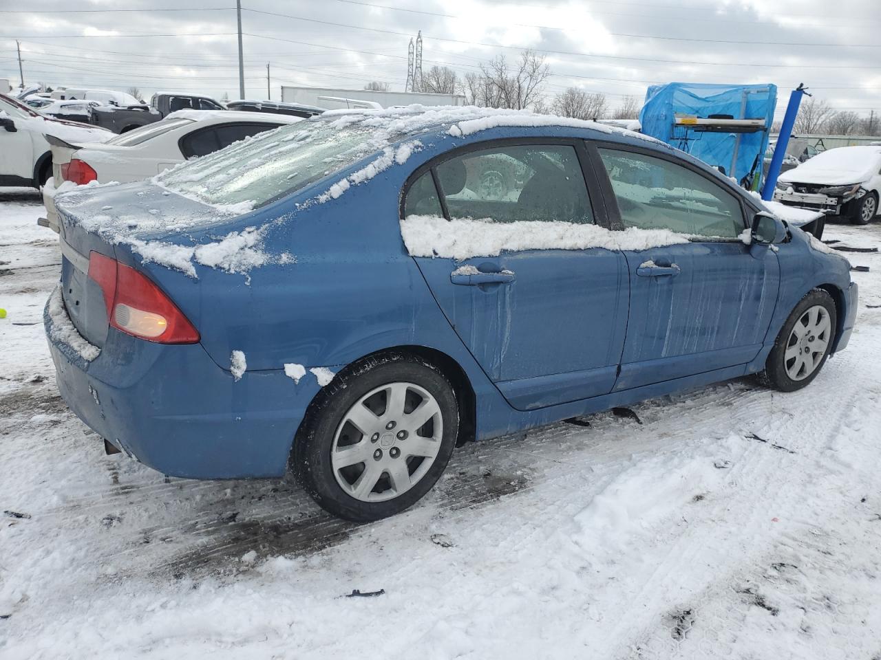 2011 Honda Civic VIN 19XFA1F54BE046909 Copart auction photo, front end damage thumbnail 3