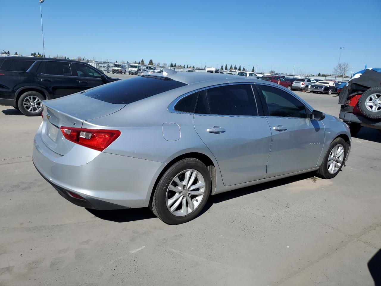 2017 Chevrolet Malibu VIN 1G1ZE5ST5HF190005 Copart auction photo, front end damage thumbnail 3