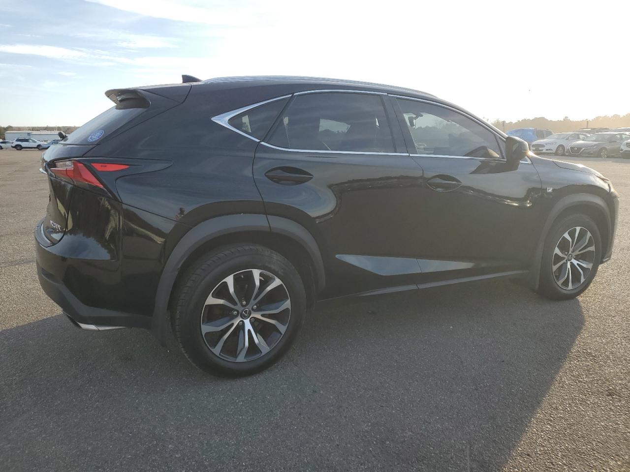 2015 Lexus NX VIN JTJBARBZ2F2033808 Copart auction photo, front end / side damage thumbnail 3