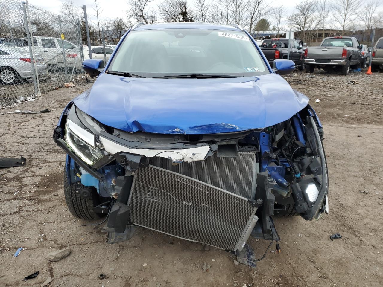 2022 Honda HR-V VIN 3CZRU6H52NM702432 Copart auction photo, front end damage thumbnail 5