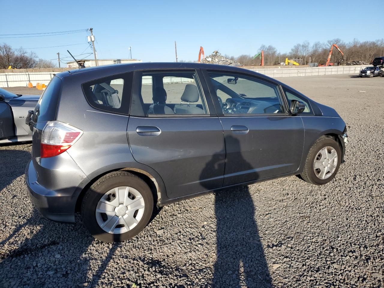 2013 Honda Fit VIN JHMGE8H39DC060147 Copart auction photo, front end damage thumbnail 3