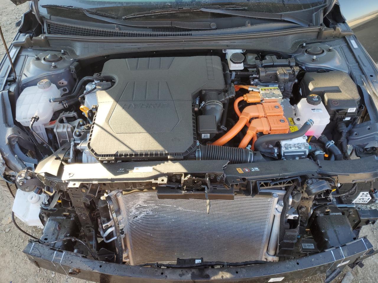2024 Hyundai Elantra VIN KMHLN4DJ7RU102759 Copart auction photo, front end damage thumbnail 11