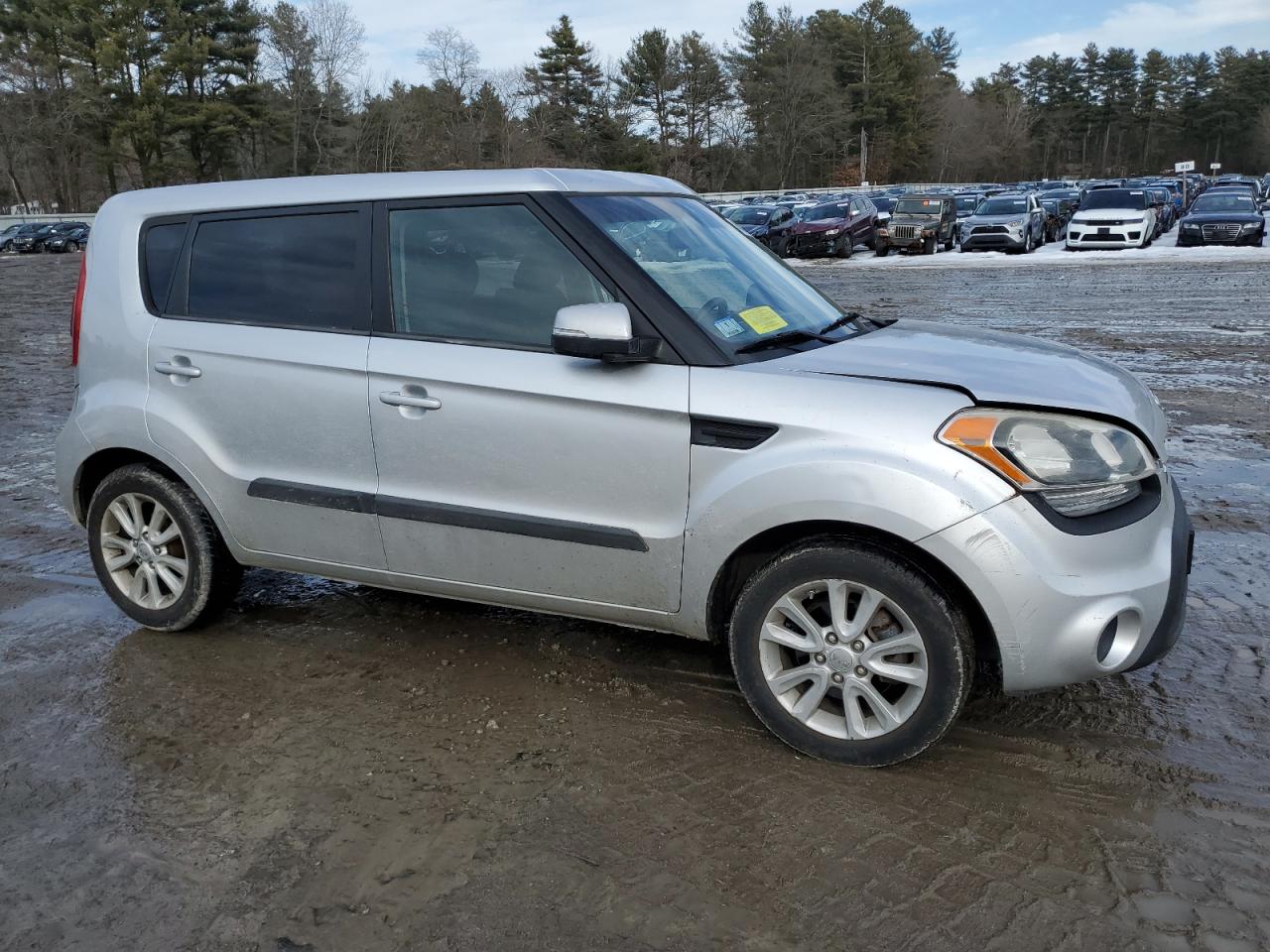 2012 KIA Soul VIN KNDJT2A64C7399114 Copart auction photo, all over damage thumbnail 4