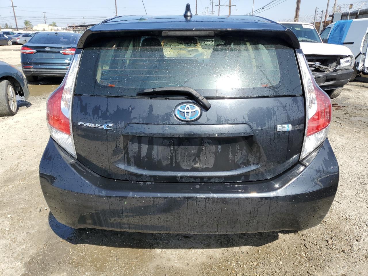 2015 Toyota Prius VIN JTDKDTB31F1105476 Copart auction photo, front end / side damage thumbnail 6
