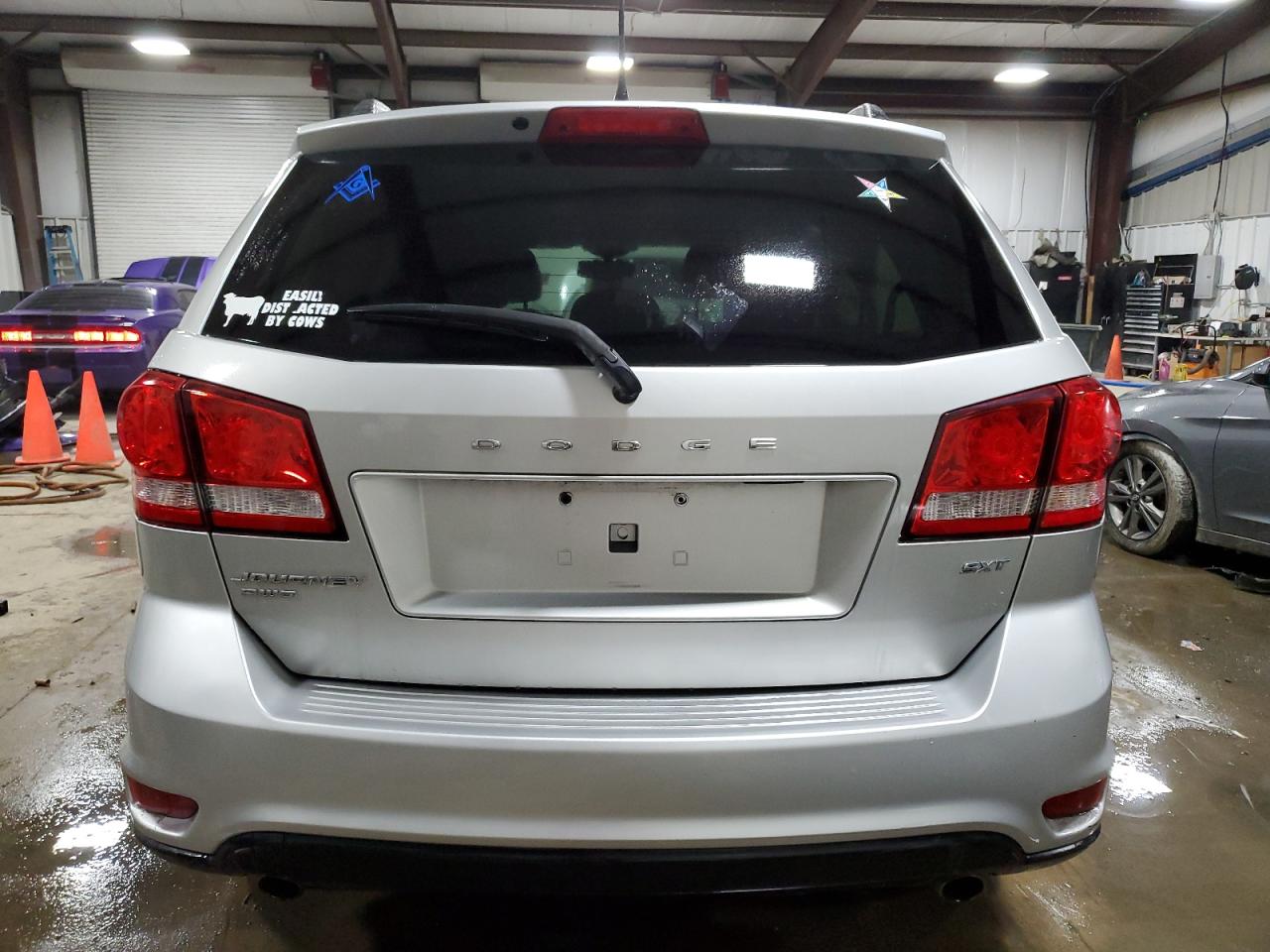 2014 Dodge Journey VIN 3C4PDDBG7ET104676 Copart auction photo, front end damage thumbnail 6