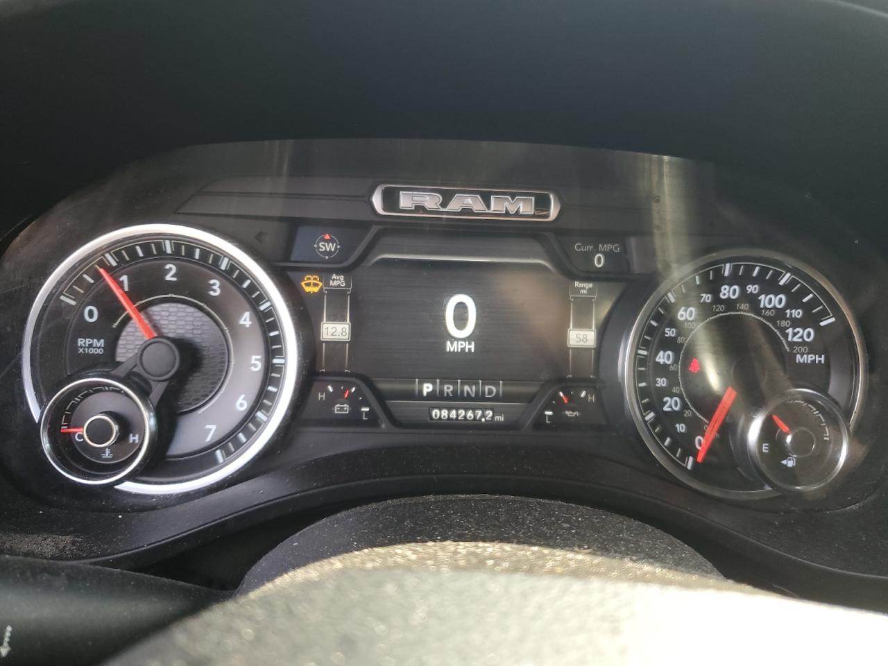 2019 RAM 1500 VIN 1C6SRFFT6KN825508 Copart auction photo, front end damage thumbnail 9
