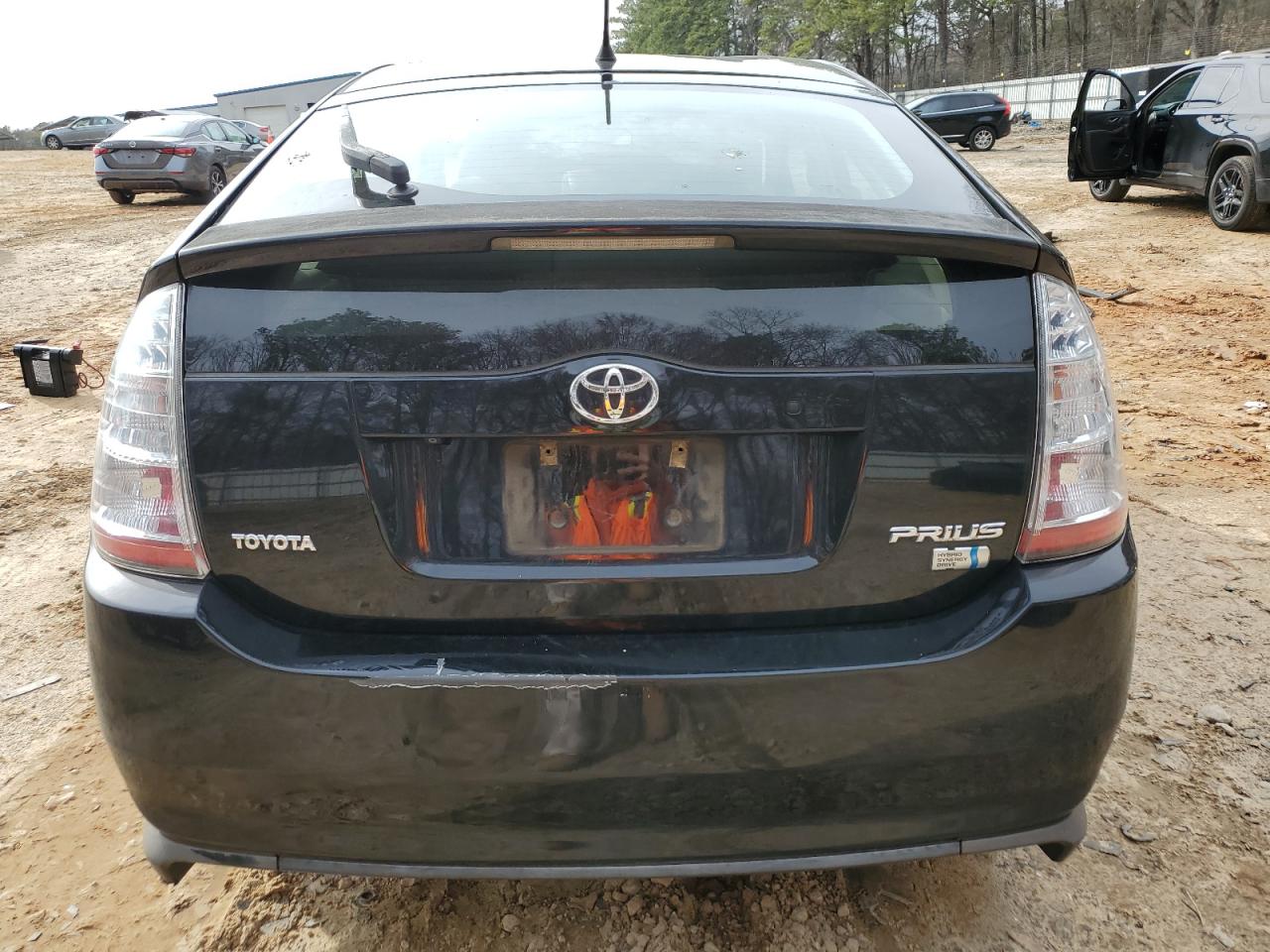 2008 Toyota Prius VIN JTDKB20U383342246 Copart auction photo, front end / rear end damage thumbnail 6