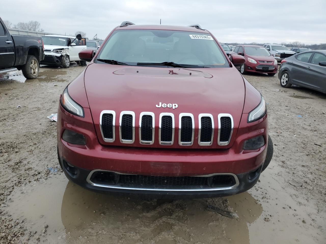 2015 Jeep Grand Cherokee VIN 1C4PJMDSXFW770145 Copart auction photo, front end damage thumbnail 5