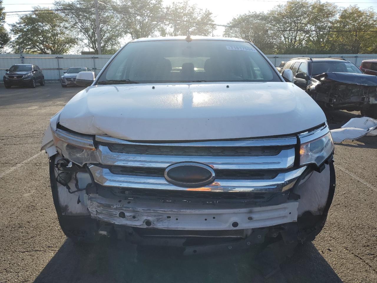 2013 Ford Edge VIN 2FMDK3JC2DBC56761 Copart auction photo, front end damage thumbnail 5