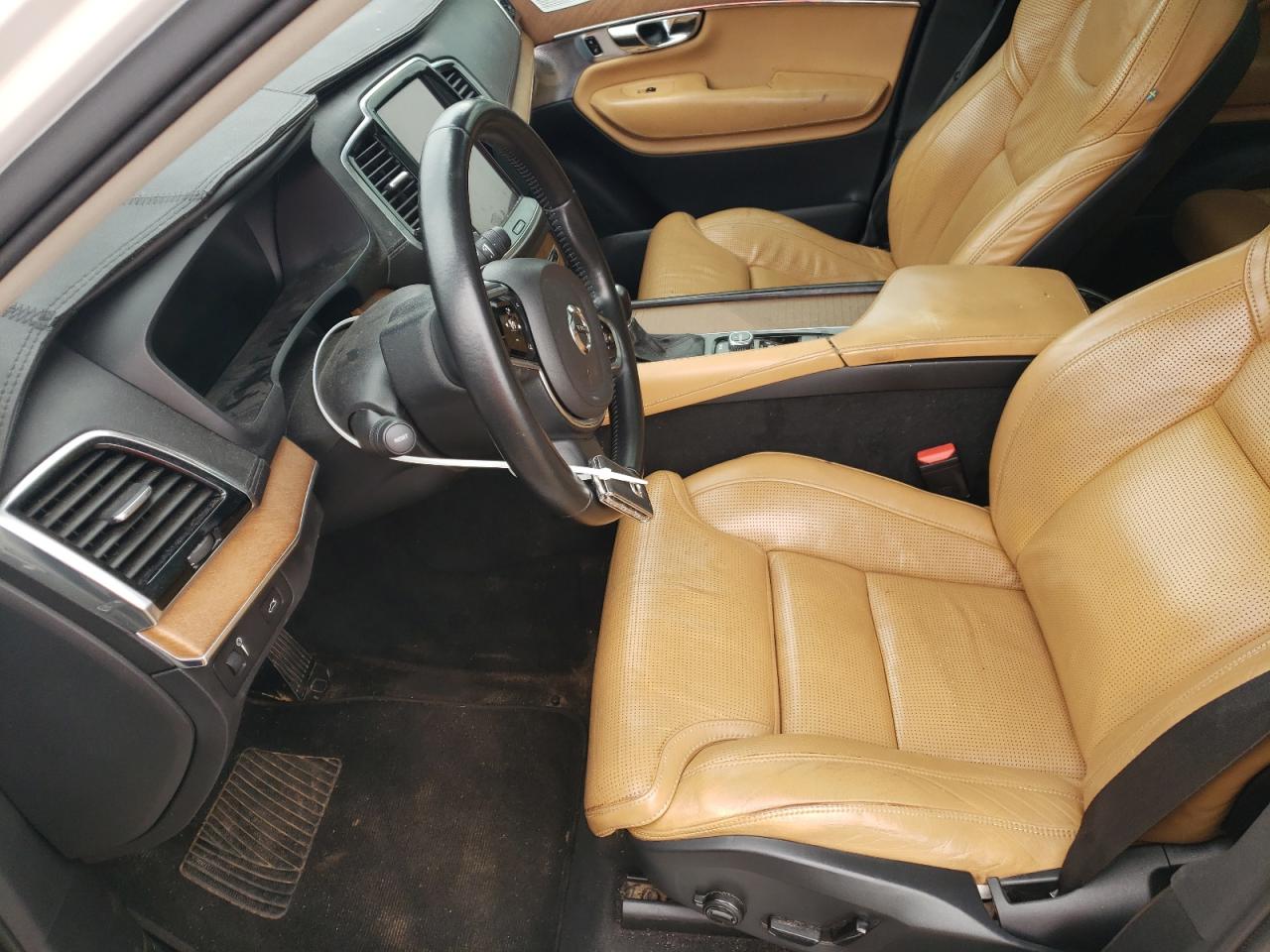 2016 Volvo XC90 VIN YV4A22PL4G1083542 Copart auction photo, front end damage thumbnail 7