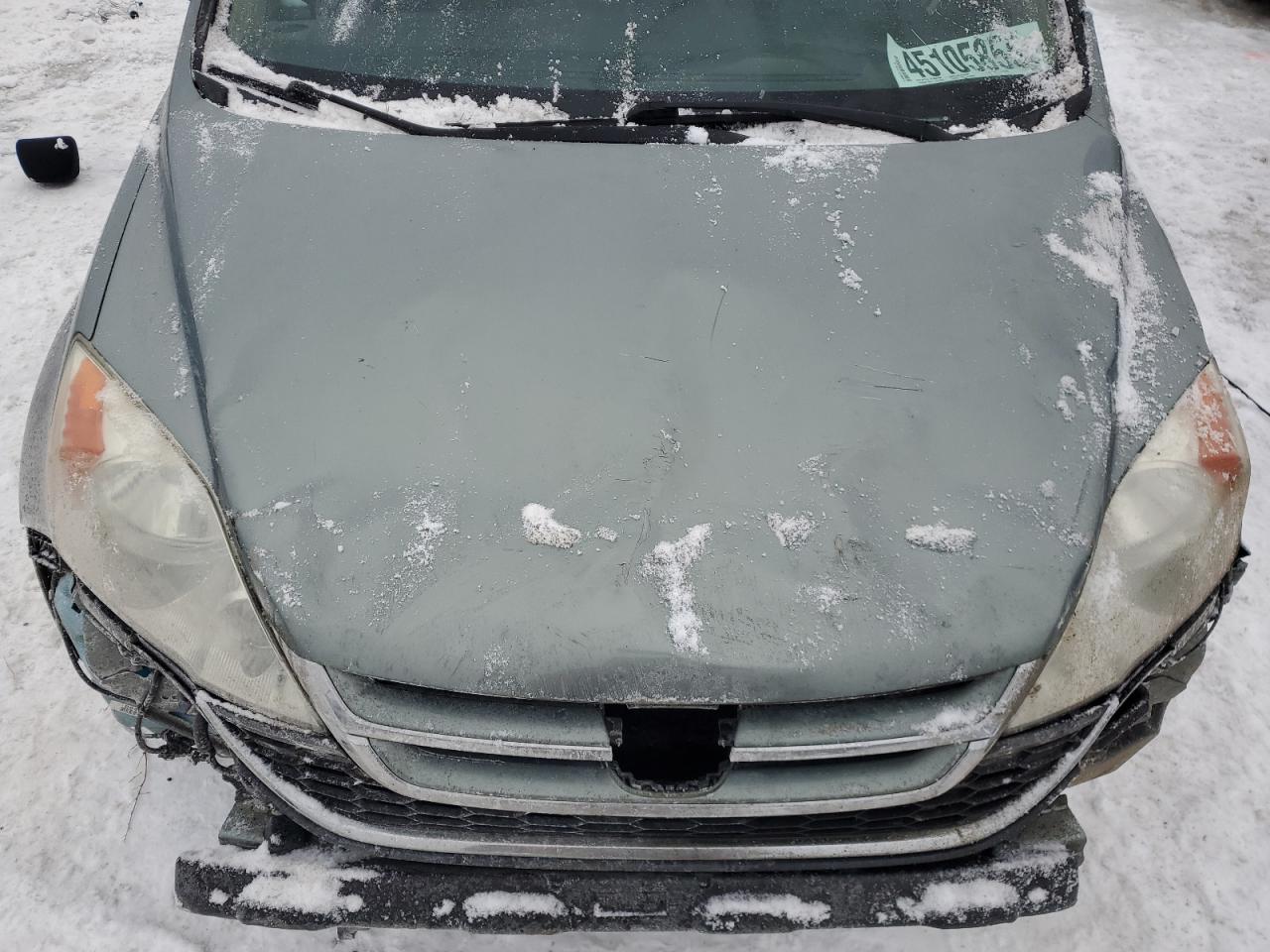 2010 Honda CR-V VIN 5J6RE3H70AL041590 Copart auction photo, rollover damage thumbnail 12