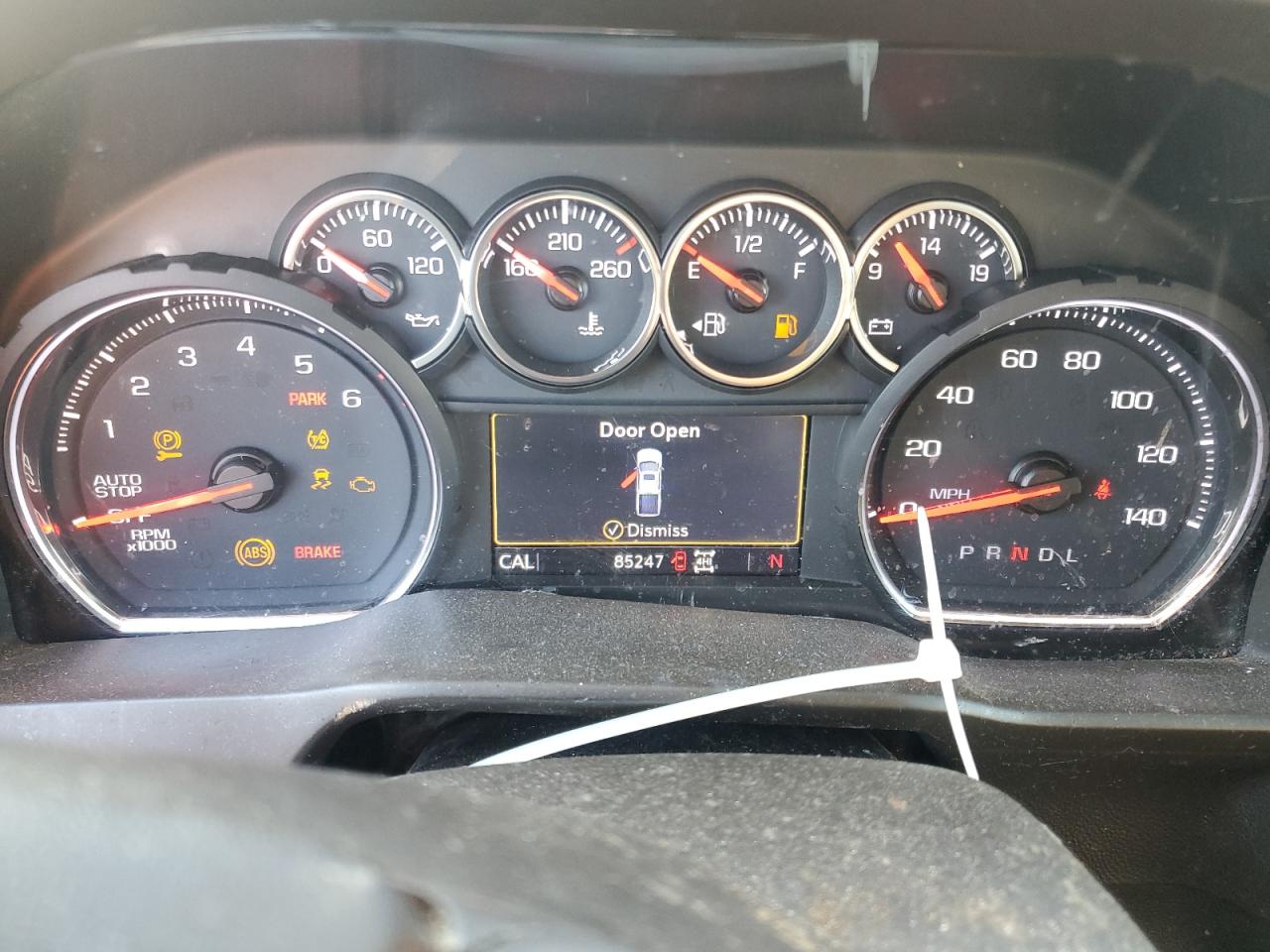 2019 Chevrolet Silverado VIN 3GCUYDEDXKG156252 Copart auction photo, front end / side damage thumbnail 9