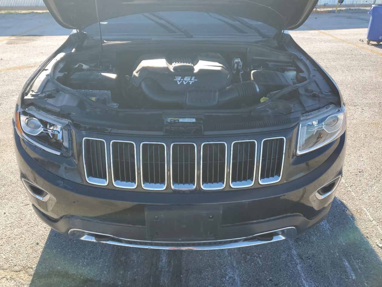 2014 Jeep Grand Cherokee VIN 1C4RJFBG7EC195862 Copart auction photo, side damage thumbnail 13