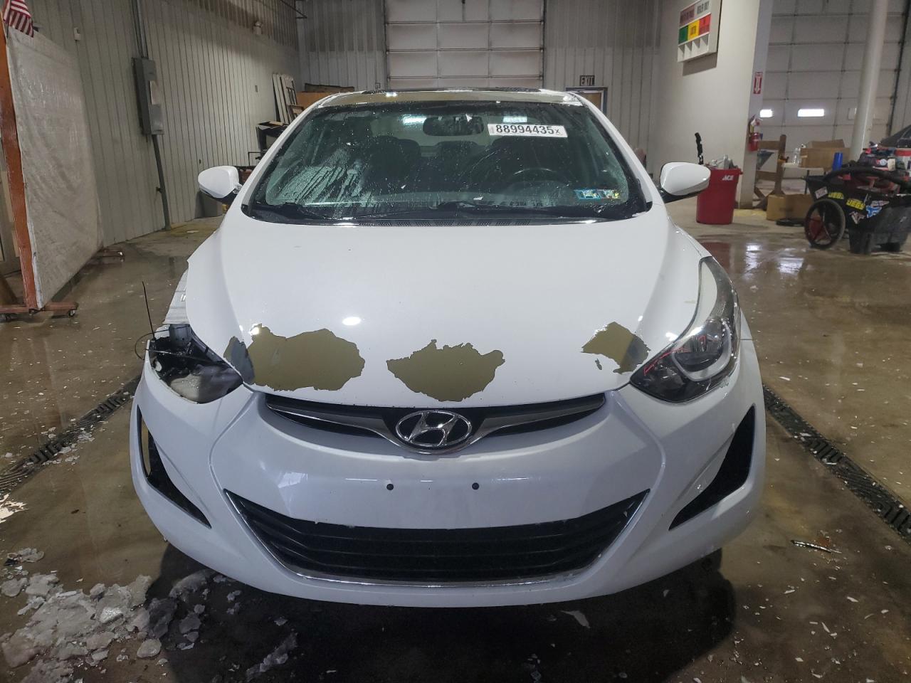 2016 Hyundai Elantra VIN 5NPDH4AE1GH735983 Copart auction photo, front end damage thumbnail 5
