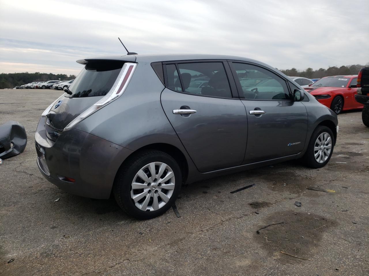 2015 Nissan Leaf VIN 1N4AZ0CPXFC319888 Copart auction photo, front end damage thumbnail 3