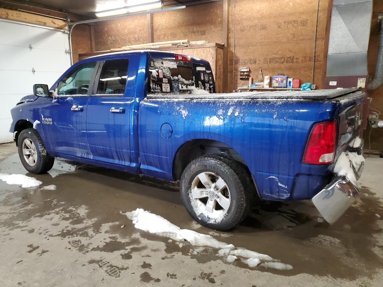 2015 RAM 1500 VIN 1C6RR7GG8FS605607 Copart auction photo, front end / rear end damage thumbnail 2