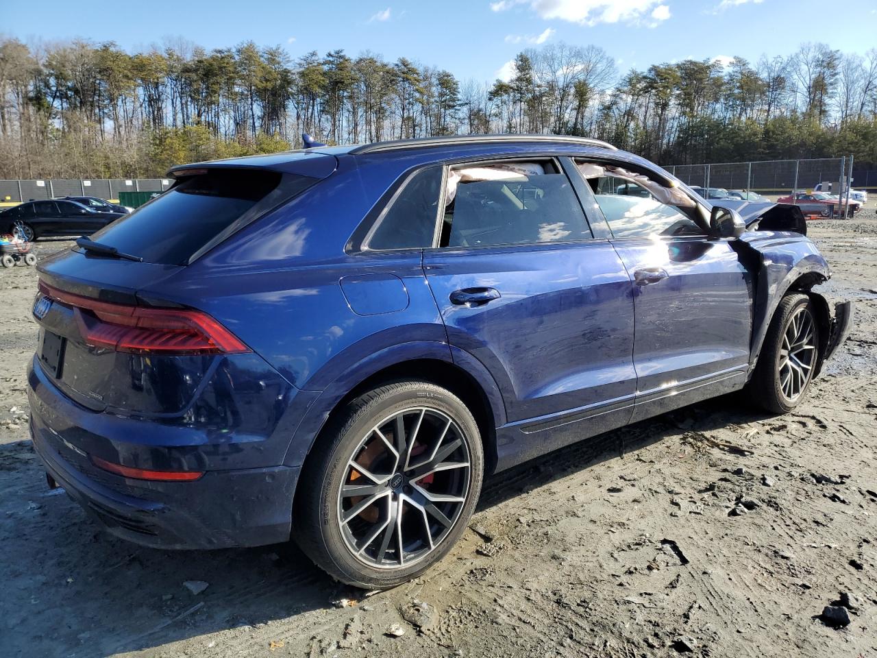 2019 Audi Q8 VIN WA1EVAF10KD014743 Copart auction photo, front end damage thumbnail 3