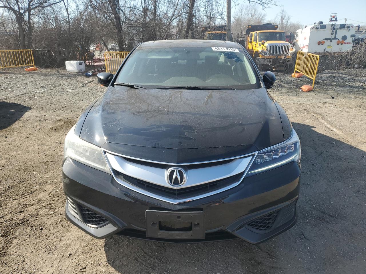 2018 Acura ILX VIN 19UDE2F43JA001830 Copart auction photo, rear end damage thumbnail 5