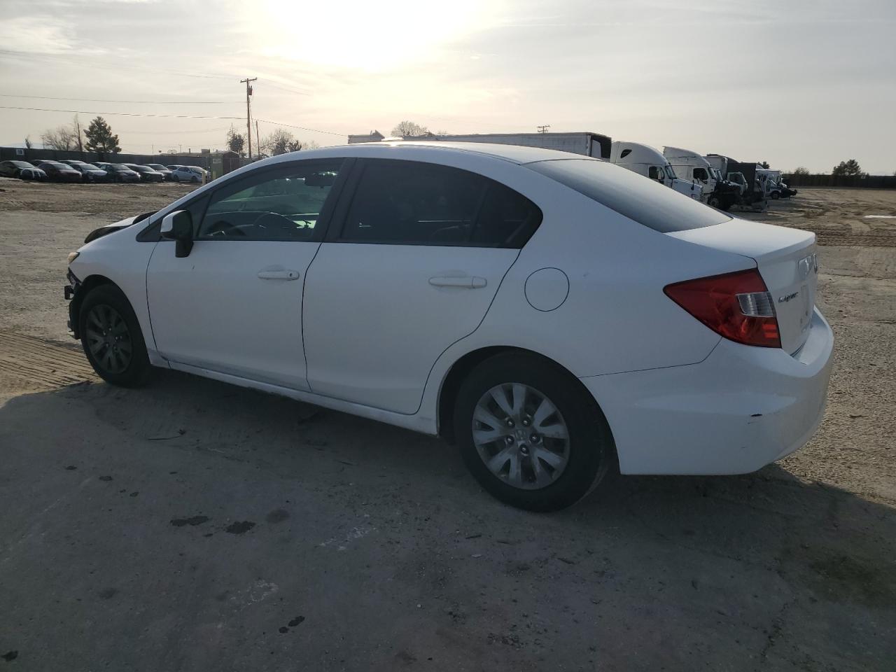 2012 Honda Civic VIN JHMFB2F57CS006291 Copart auction photo, front end damage thumbnail 2
