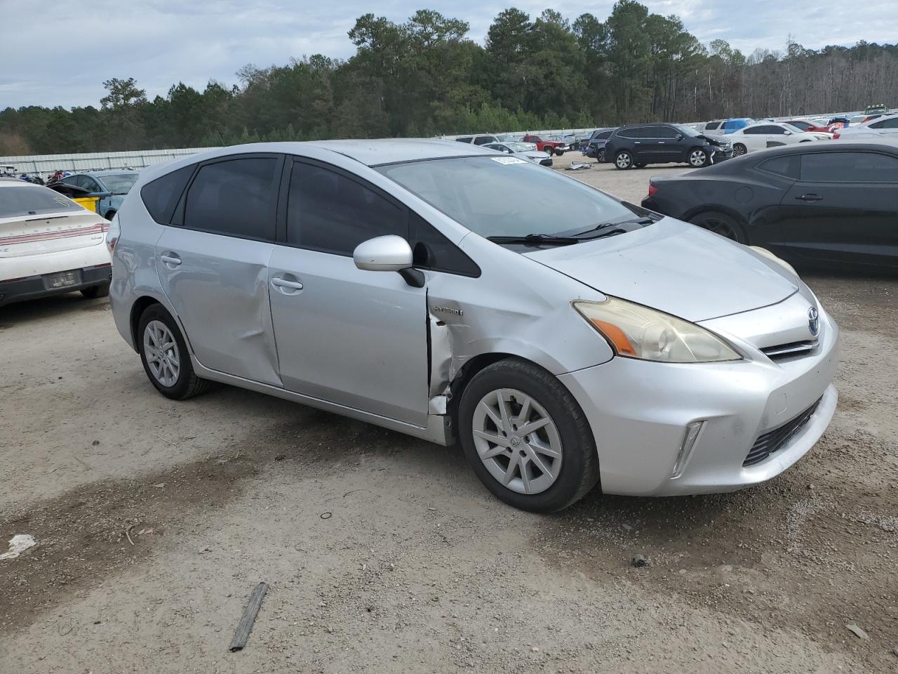 2012 Toyota Prius VIN JTDZN3EU8C3028539 Copart auction photo, all over damage thumbnail 4