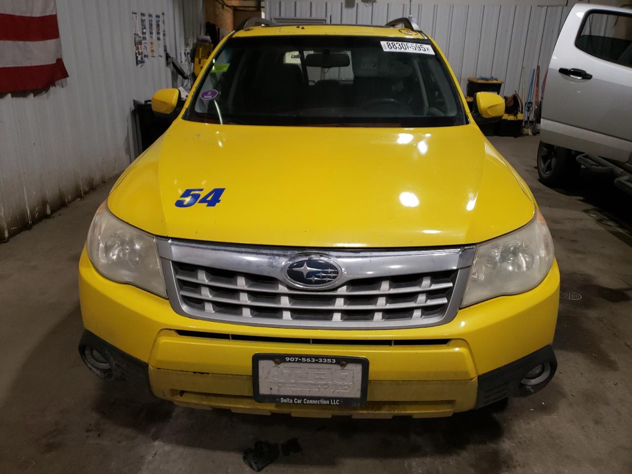 2013 Subaru Forester VIN JF2SHAECXDH408539 Copart auction photo, rear end damage thumbnail 5