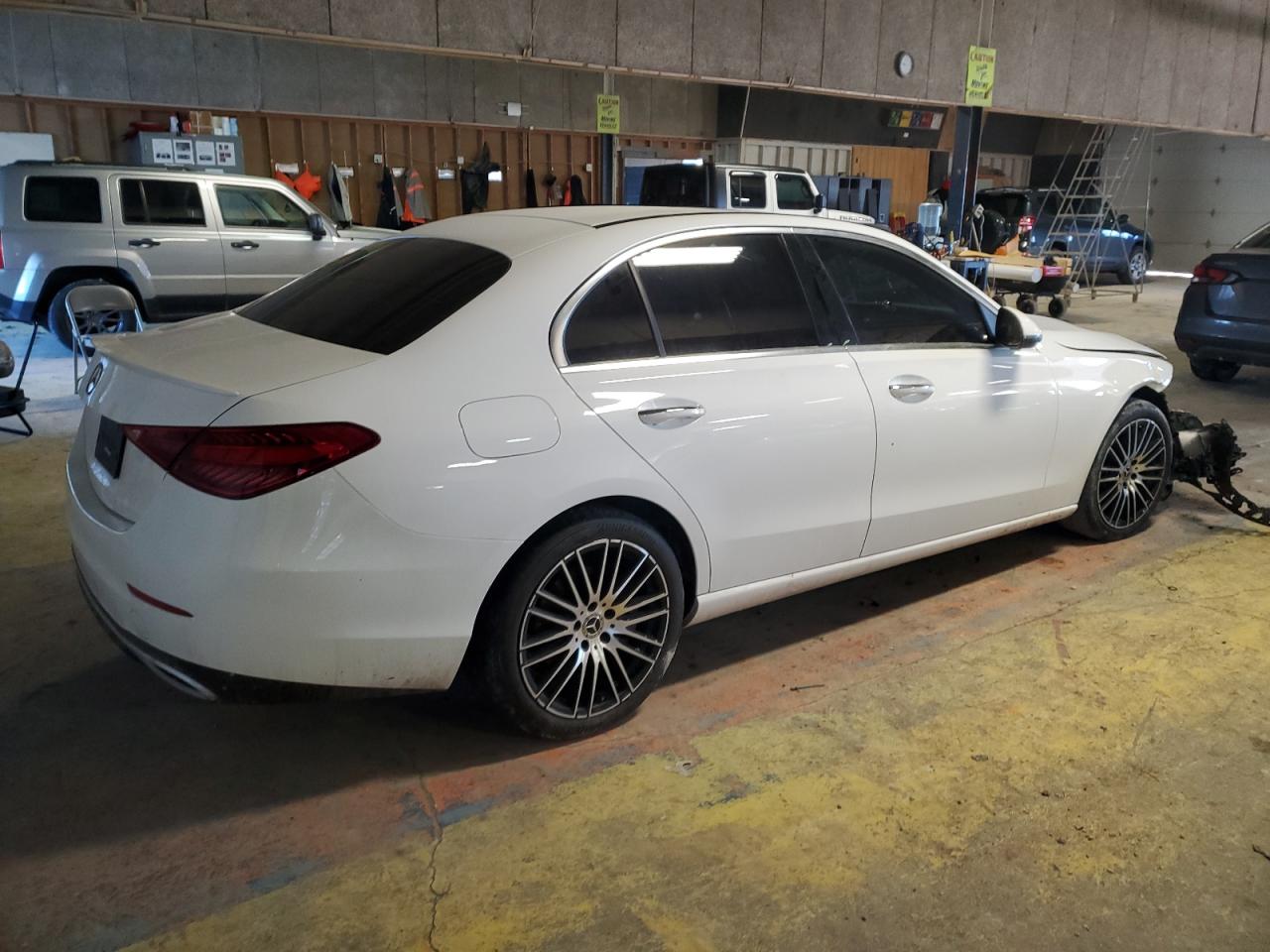 2023 Mercedes-Benz C-klasse VIN W1KAF4GB6PR088811 Copart auction photo, front end / minor dent/scratches damage thumbnail 3