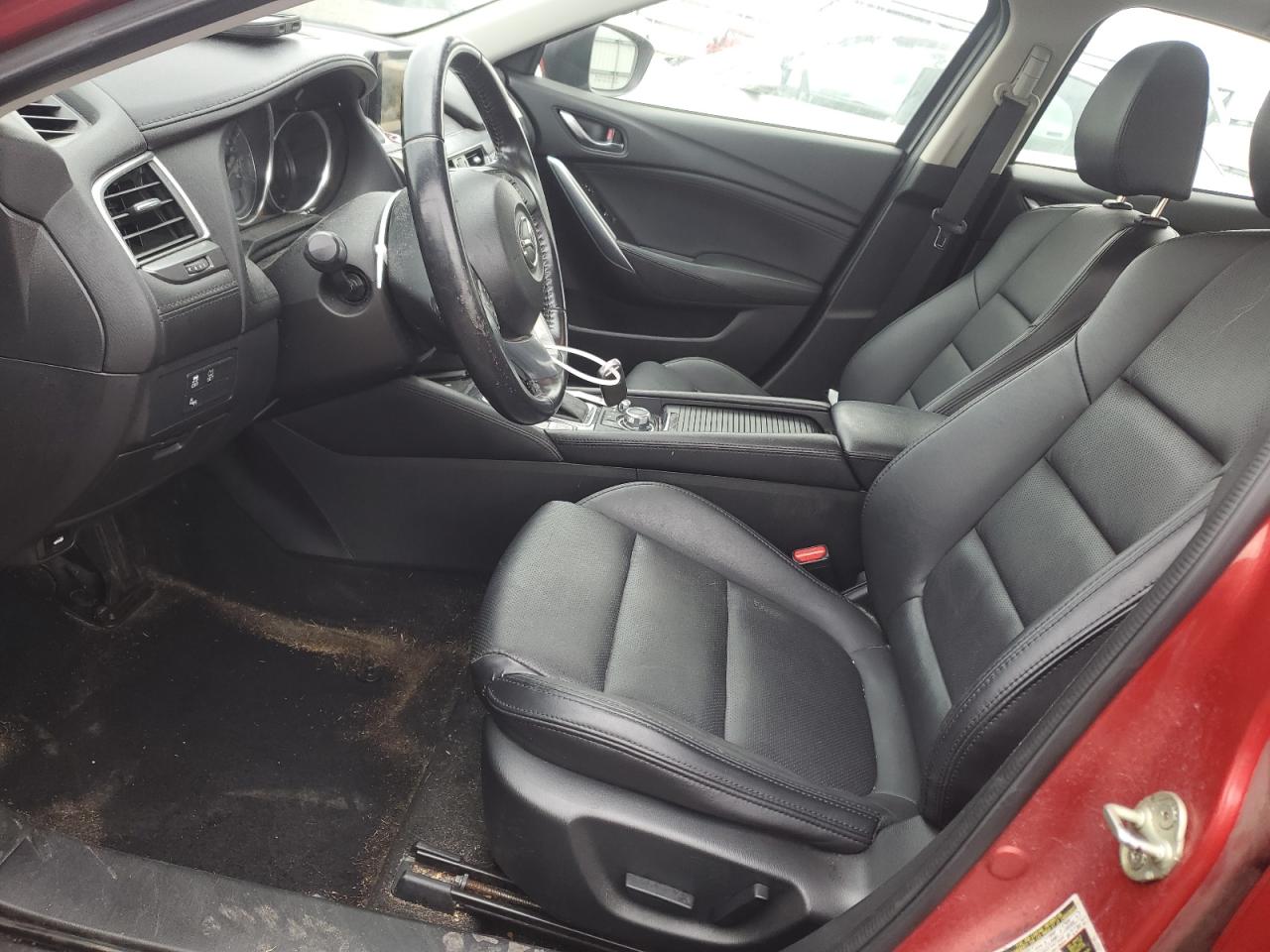 2016 Mazda 6 VIN JM1GJ1T58G1454641 Copart auction photo, front end / rear end damage thumbnail 7
