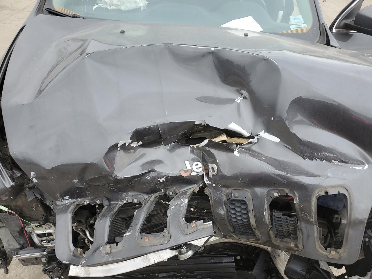2016 Jeep Grand Cherokee VIN 1C4PJMCSXGW237327 Copart auction photo, front end damage thumbnail 12