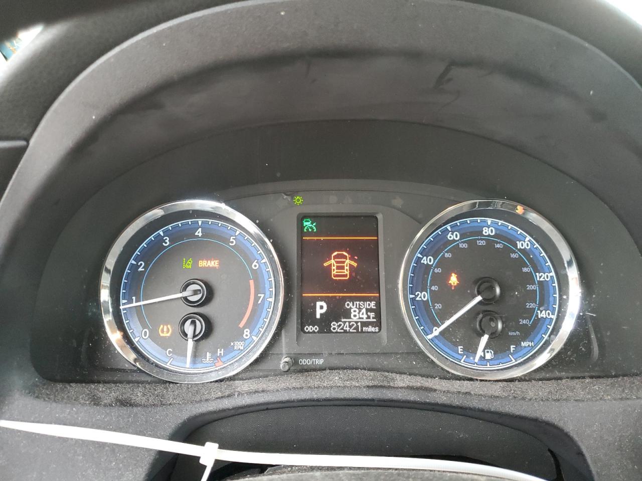2017 Toyota Corolla VIN 2T1BURHE6HC826483 Copart auction photo, all over damage thumbnail 9