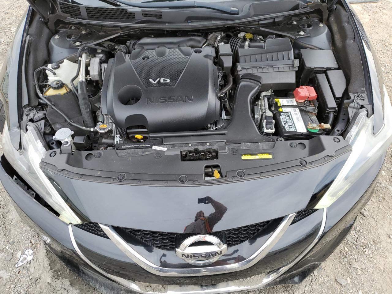 2018 Nissan Maxima VIN 1N4AA6AP0JC367695 Copart auction photo, front end / undercarriage damage thumbnail 13