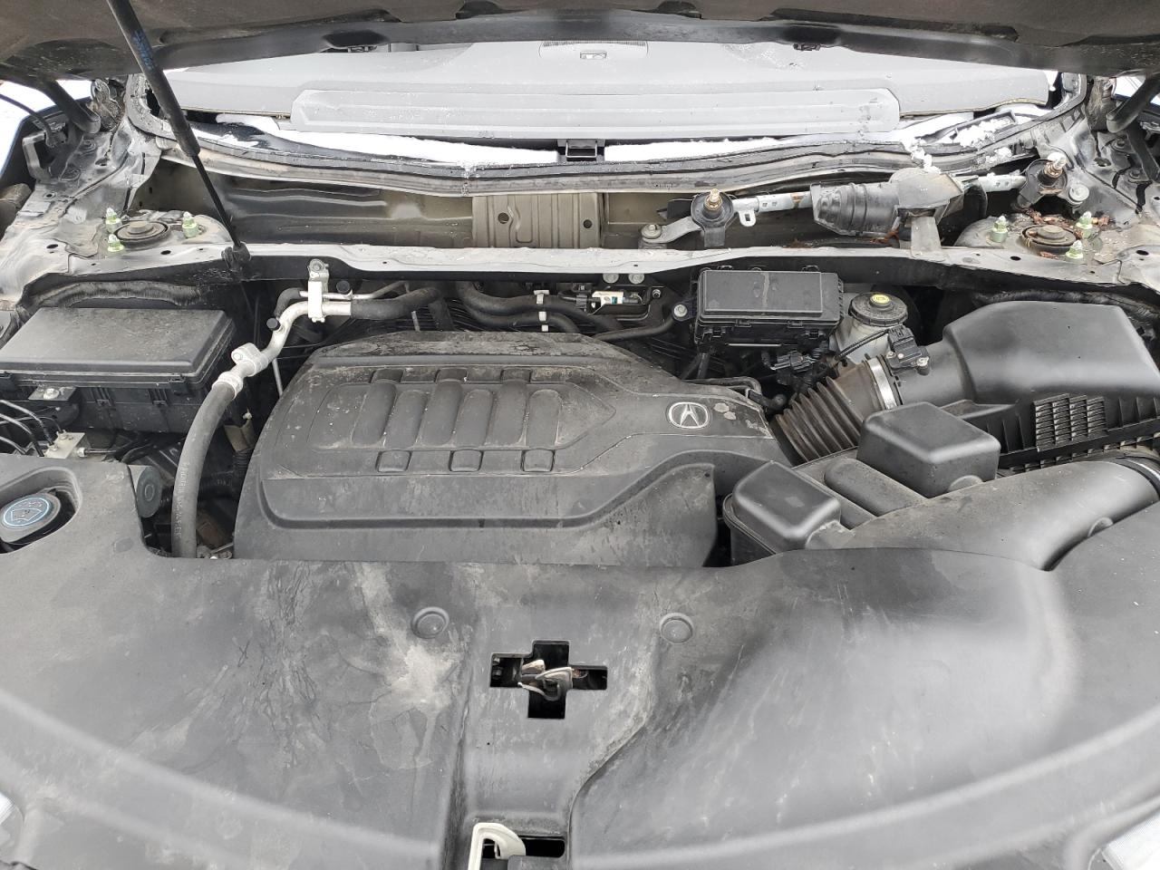 2017 Acura MDX VIN 5FRYD4H39HB012186 Copart auction photo, front end damage thumbnail 11