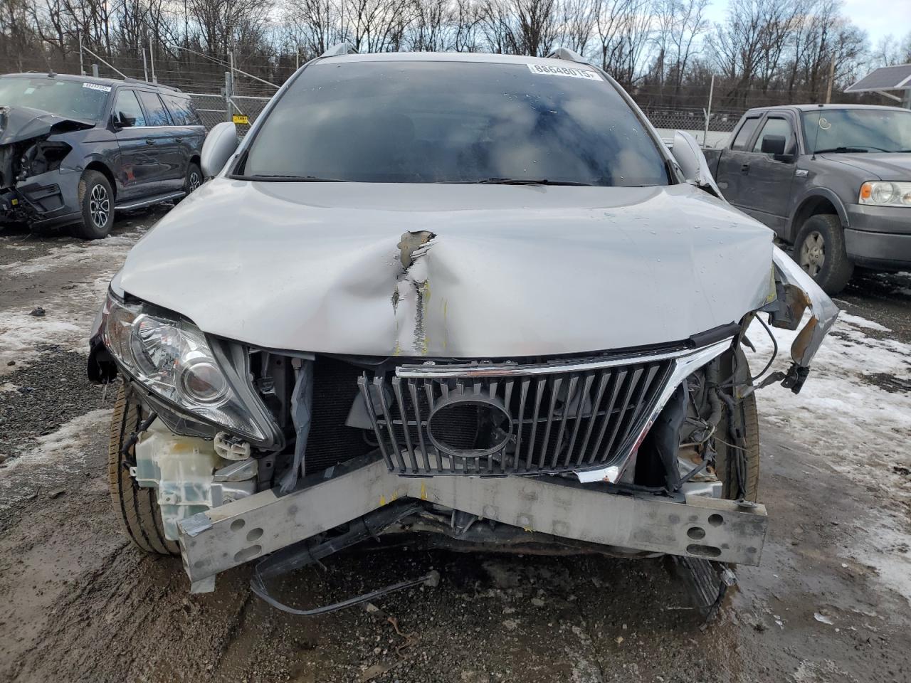 2011 Lexus RX VIN 2T2BK1BA1BC096000 Copart auction photo, front end damage thumbnail 5