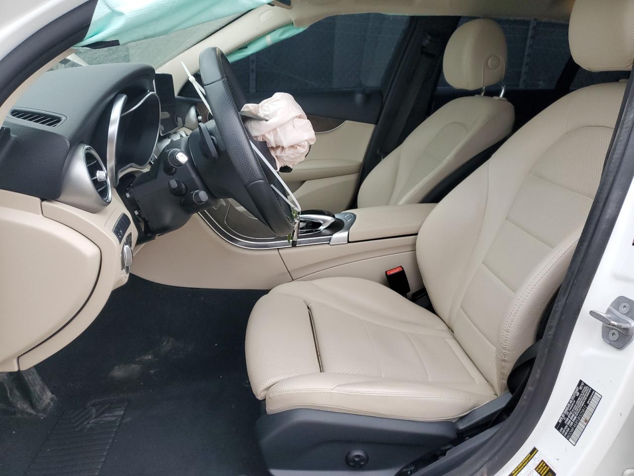 2018 Mercedes-Benz C-klasse VIN WDDWF4KB5JR325812 Copart auction photo, front end / undercarriage damage thumbnail 7