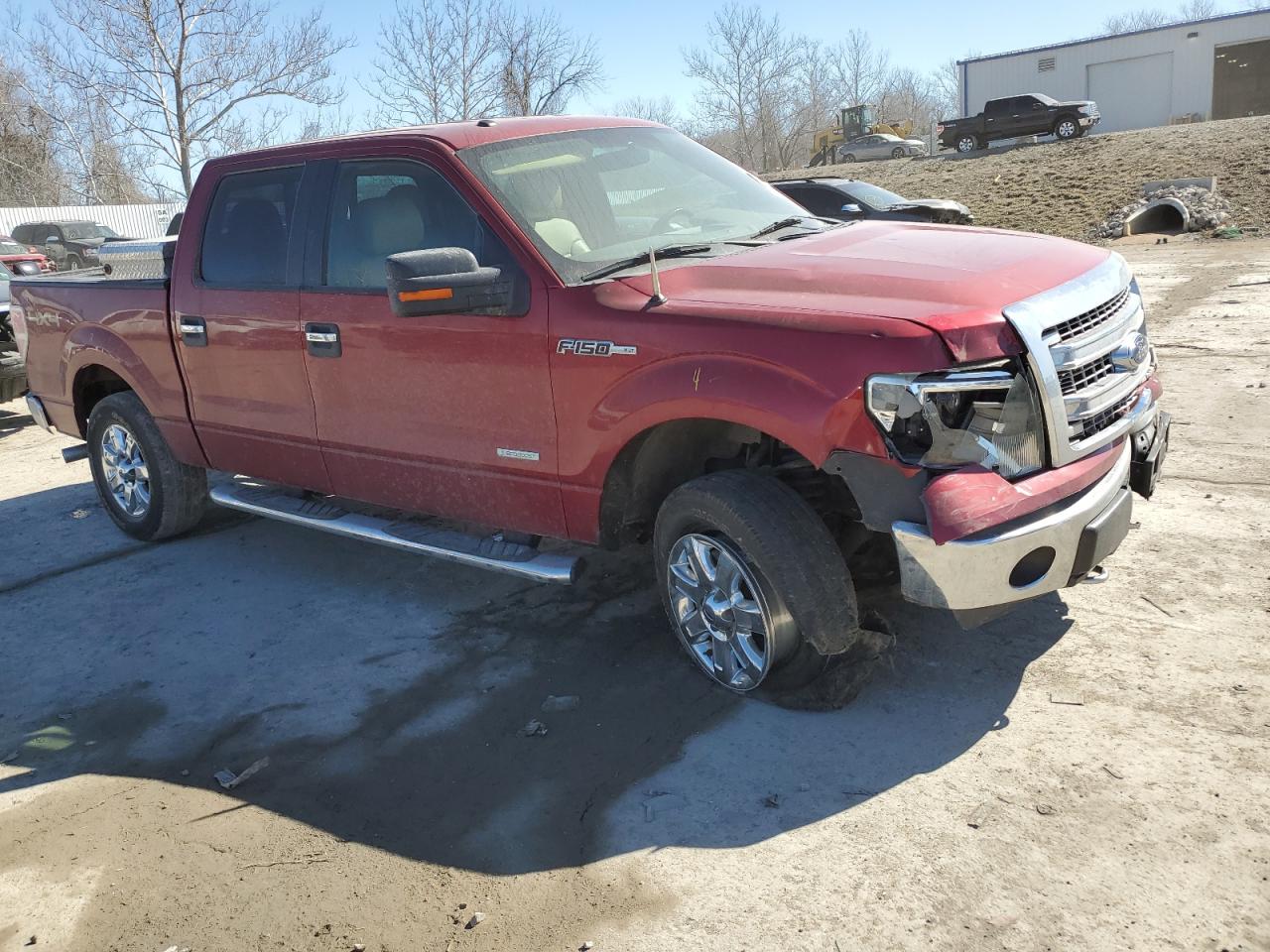 2014 Ford F-150 VIN 1FTFW1ET2EKF14932 Copart auction photo, front end damage thumbnail 4