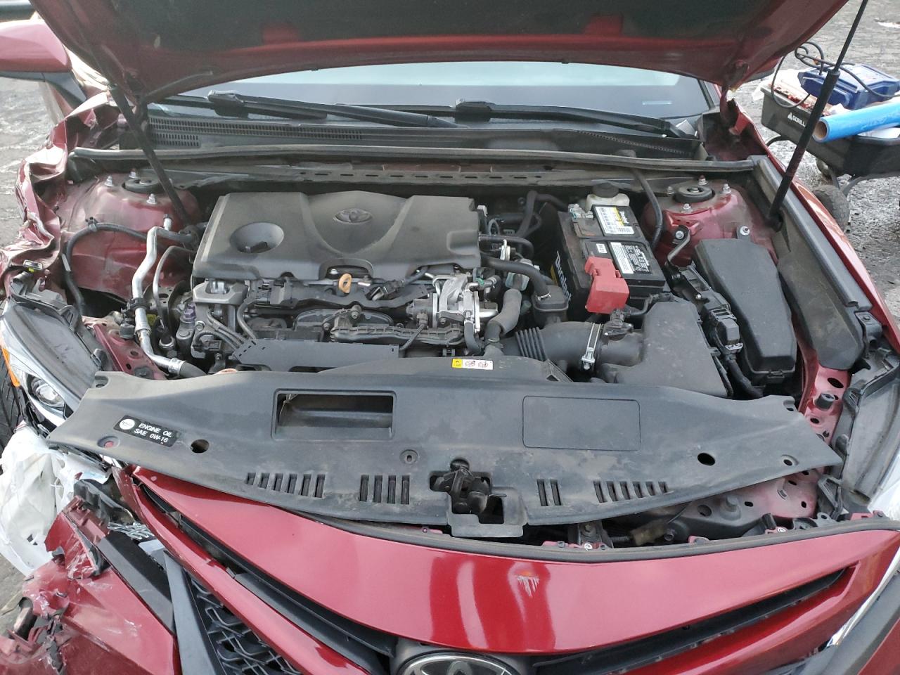 2018 Toyota Camry VIN 4T1B11HK0JU530864 Copart auction photo, front end / undercarriage damage thumbnail 11