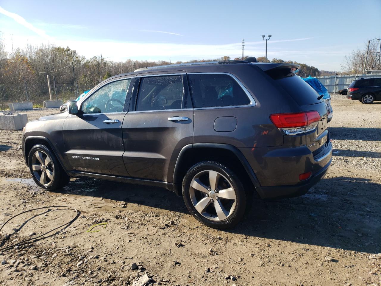 2015 Jeep Grand Cherokee VIN 1C4RJFBG7FC604119 Copart auction photo, front end damage thumbnail 2
