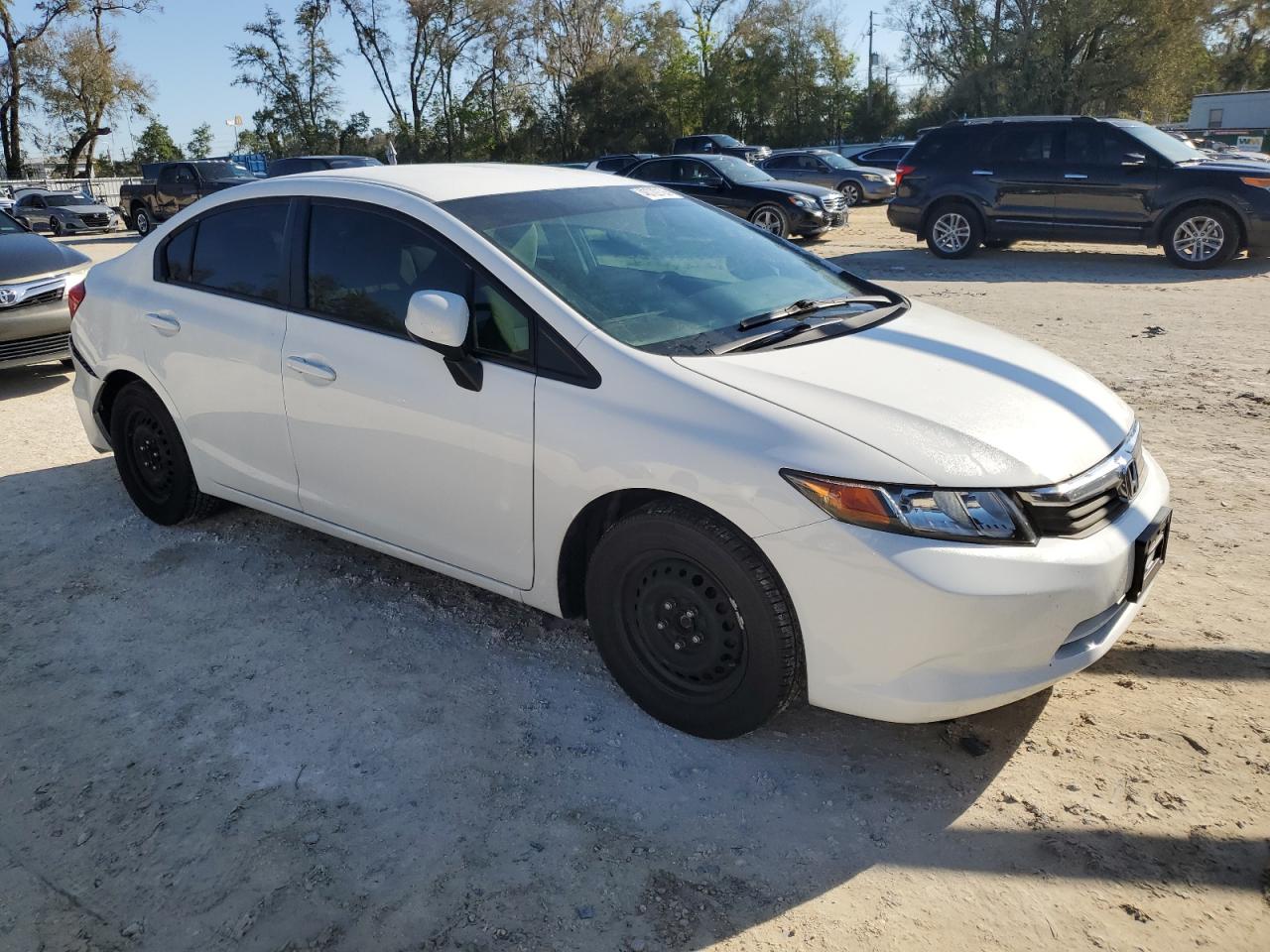 2012 Honda Civic VIN 19XFB2F56CE378886 Copart auction photo, rear end / minor dent/scratches damage thumbnail 4