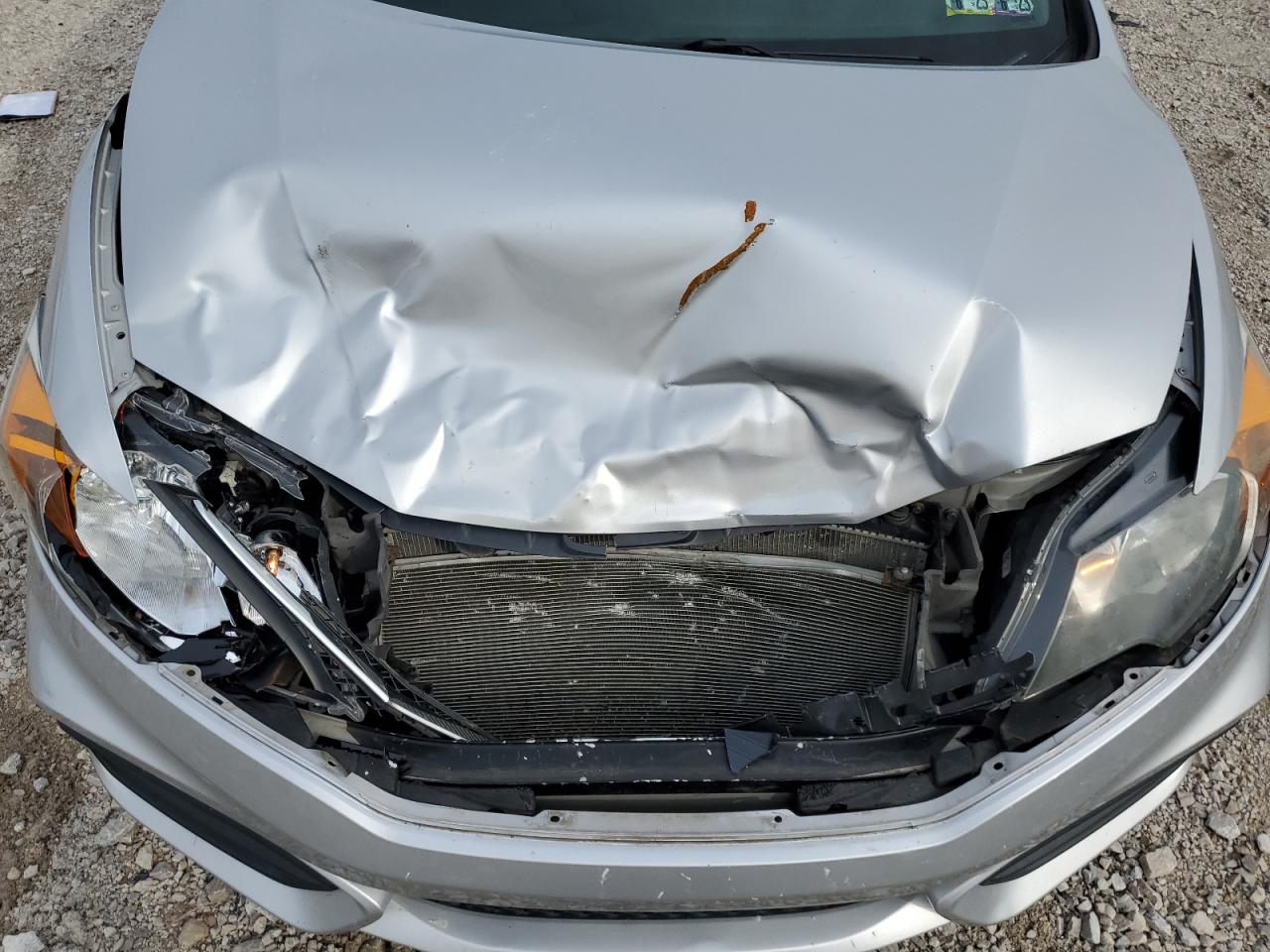 2015 Honda Civic VIN 2HGFG3B55FH511788 Copart auction photo, front end damage thumbnail 12