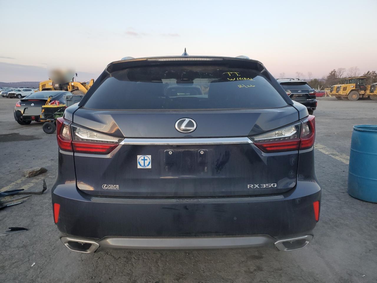 2017 Lexus RX VIN 2T2BZMCA0HC120078 Copart auction photo, front end damage thumbnail 6