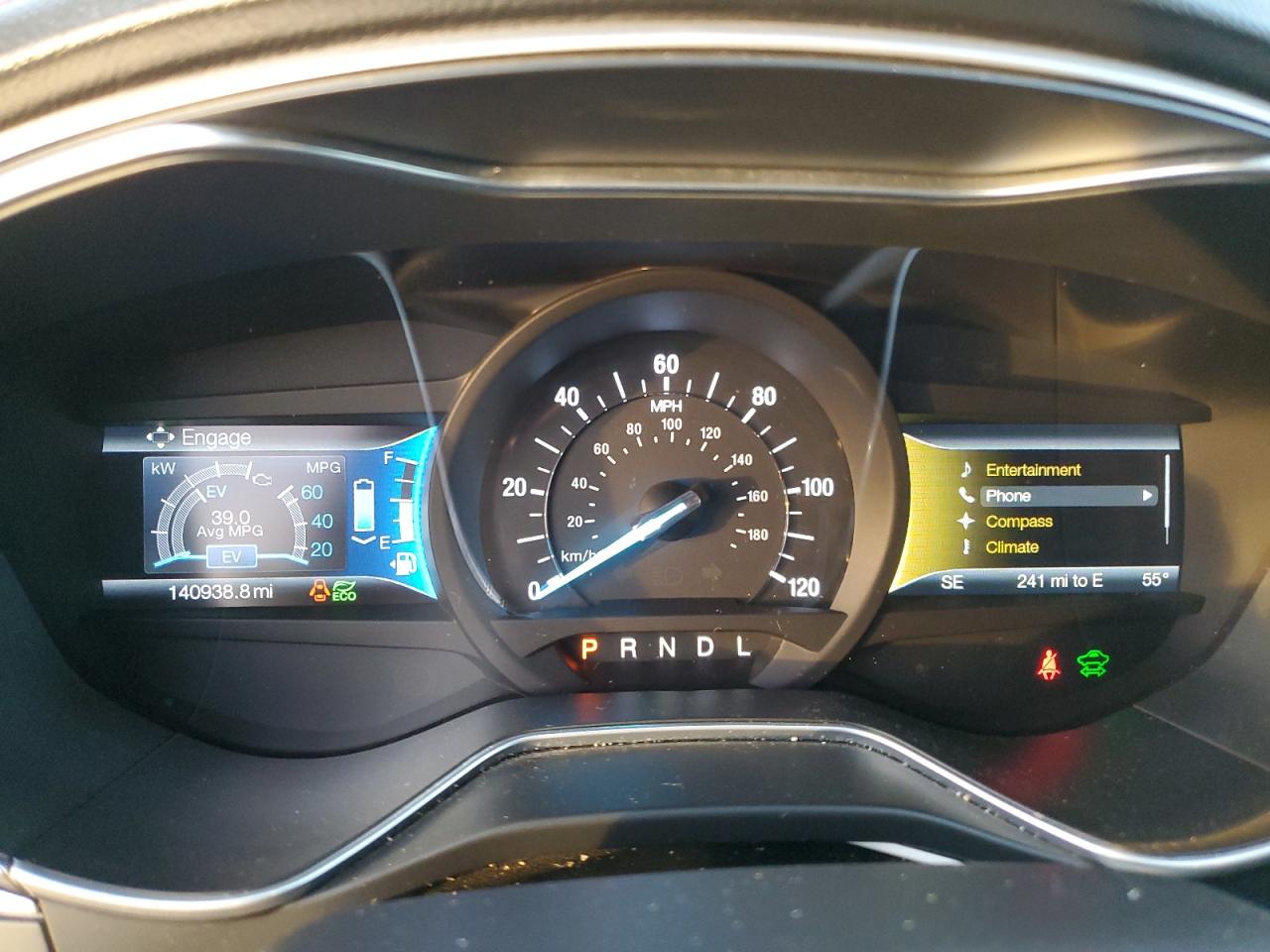 2016 Ford Fusion VIN 3FA6P0LU6GR406076 Copart auction photo, front end damage thumbnail 9