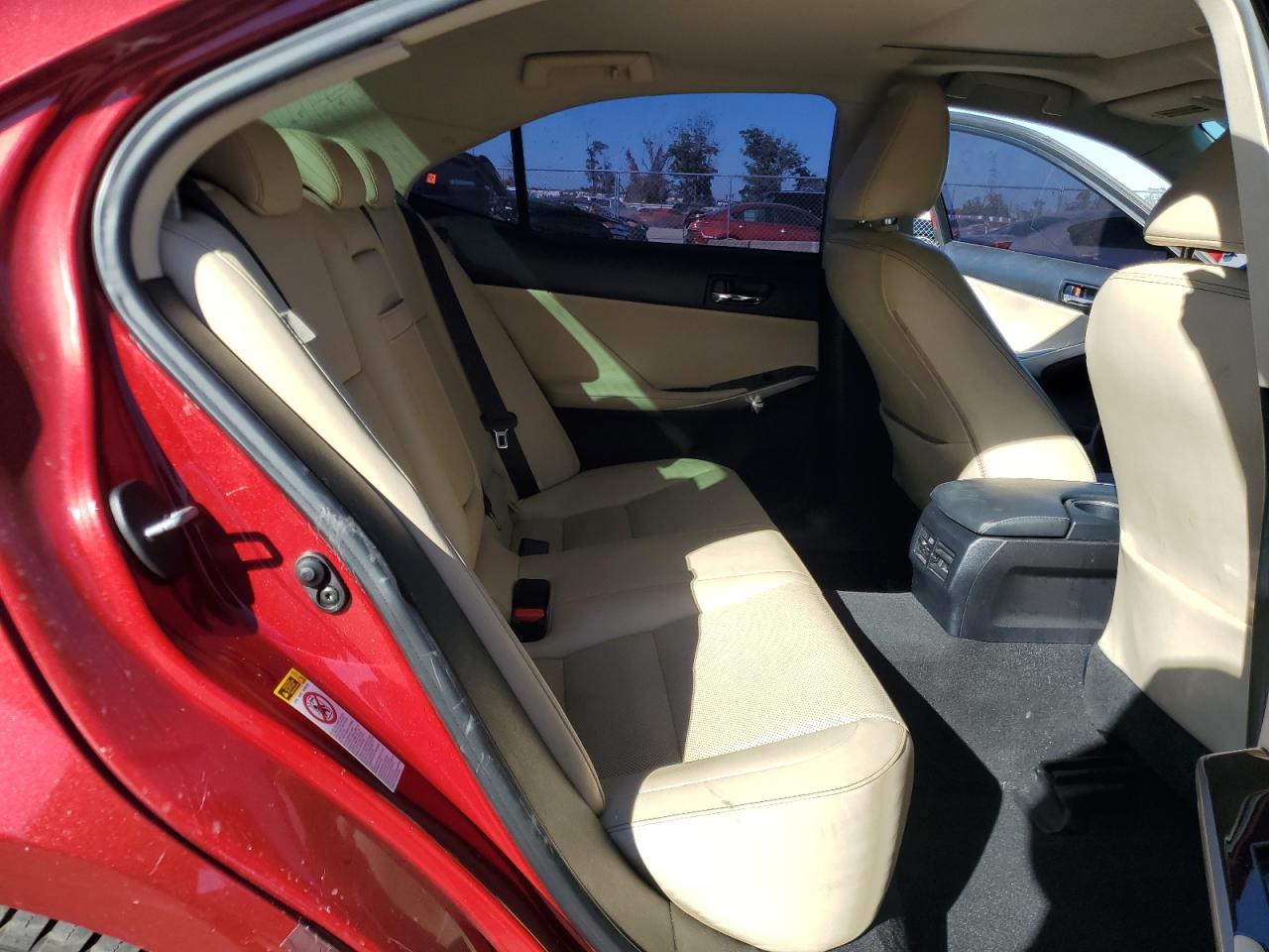 2015 Lexus IS VIN JTHBF1D25F5075554 Copart auction photo, front end damage thumbnail 10