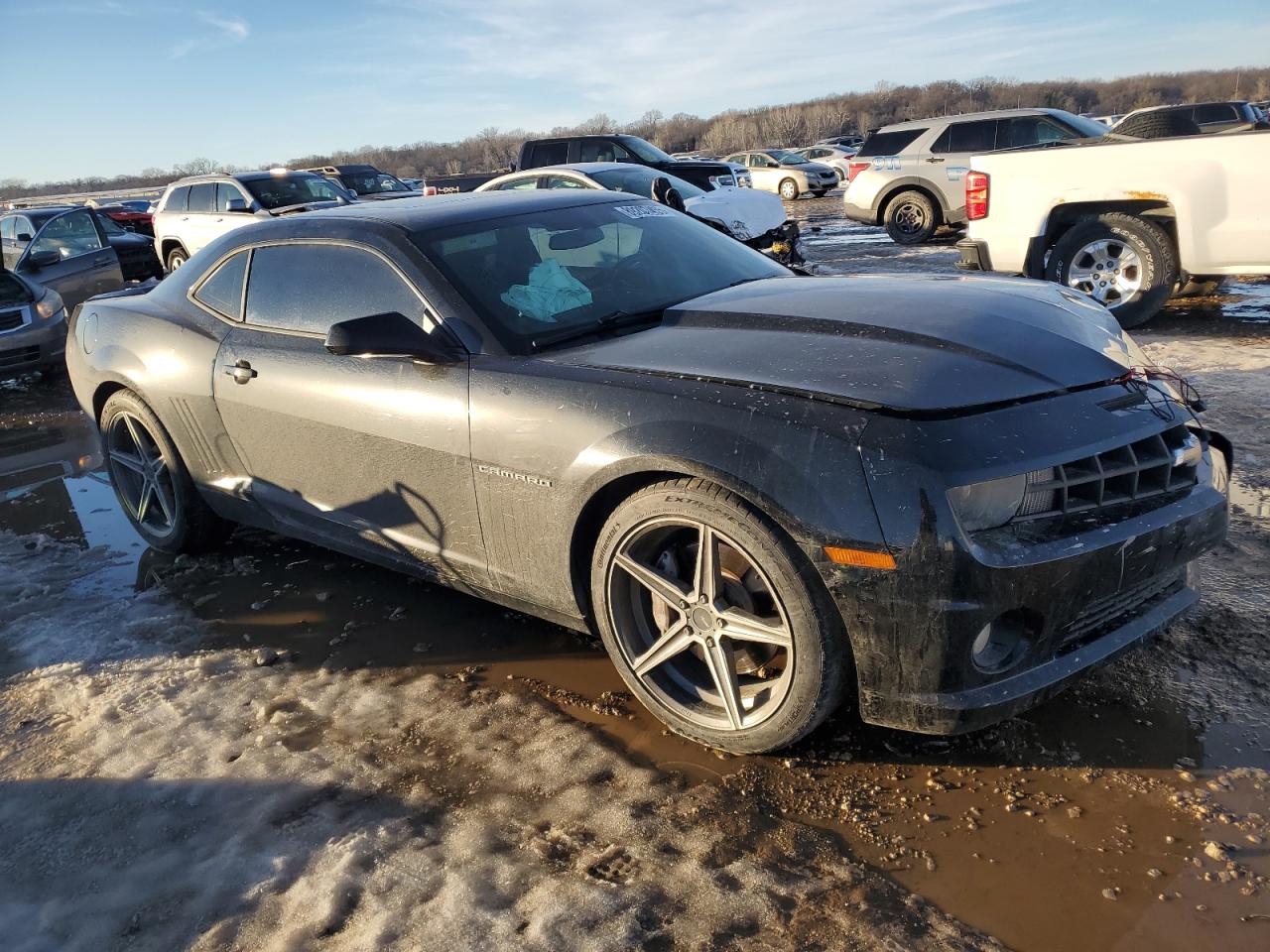 2013 Chevrolet Camaro VIN 2G1FK1EJ3D9169557 Copart auction photo, front end damage thumbnail 4
