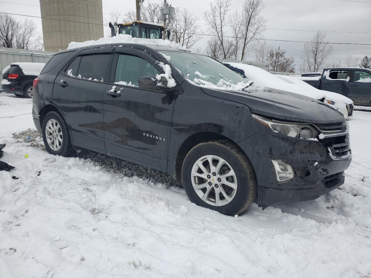 2020 Chevrolet Equinox VIN 2GNAXHEV1L6238509 Copart auction photo, all over damage thumbnail 4