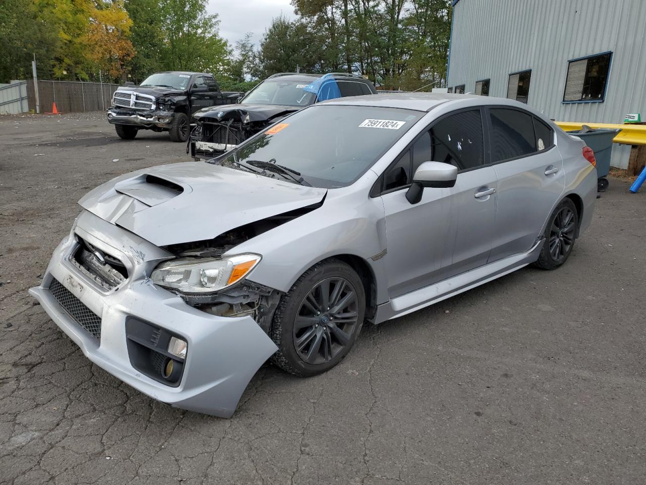 2016 Subaru WRX VIN JF1VA1B64G9831684