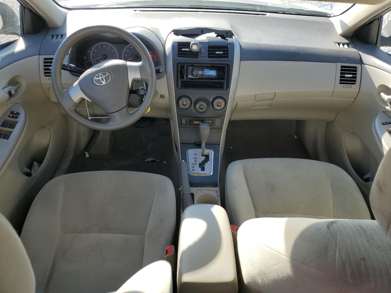 2010 Toyota Corolla VIN 2T1BU4EE5AC384969 Copart auction photo, front end / side damage thumbnail 8