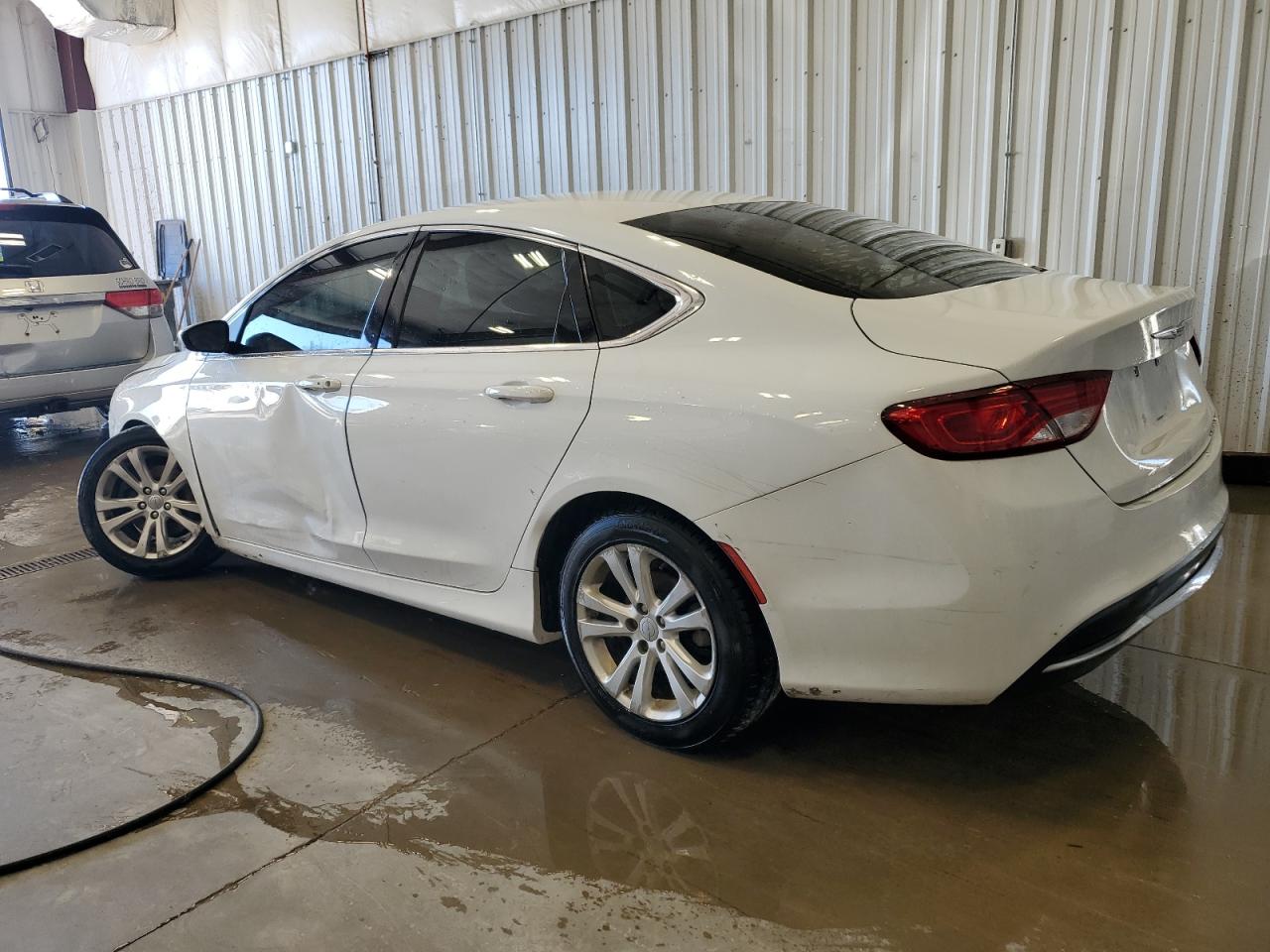 2015 Chrysler 200 VIN 1C3CCCAB5FN755022 Copart auction photo, undercarriage / front end damage thumbnail 2