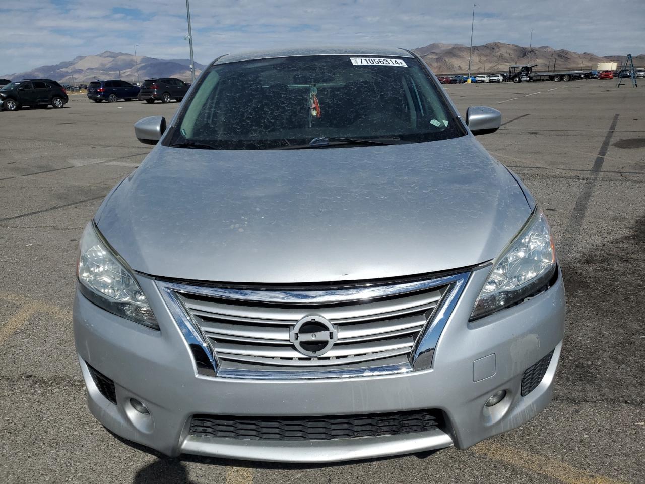 2014 Nissan Sentra VIN 3N1AB7AP0EY312774 Copart auction photo, rear end damage thumbnail 5