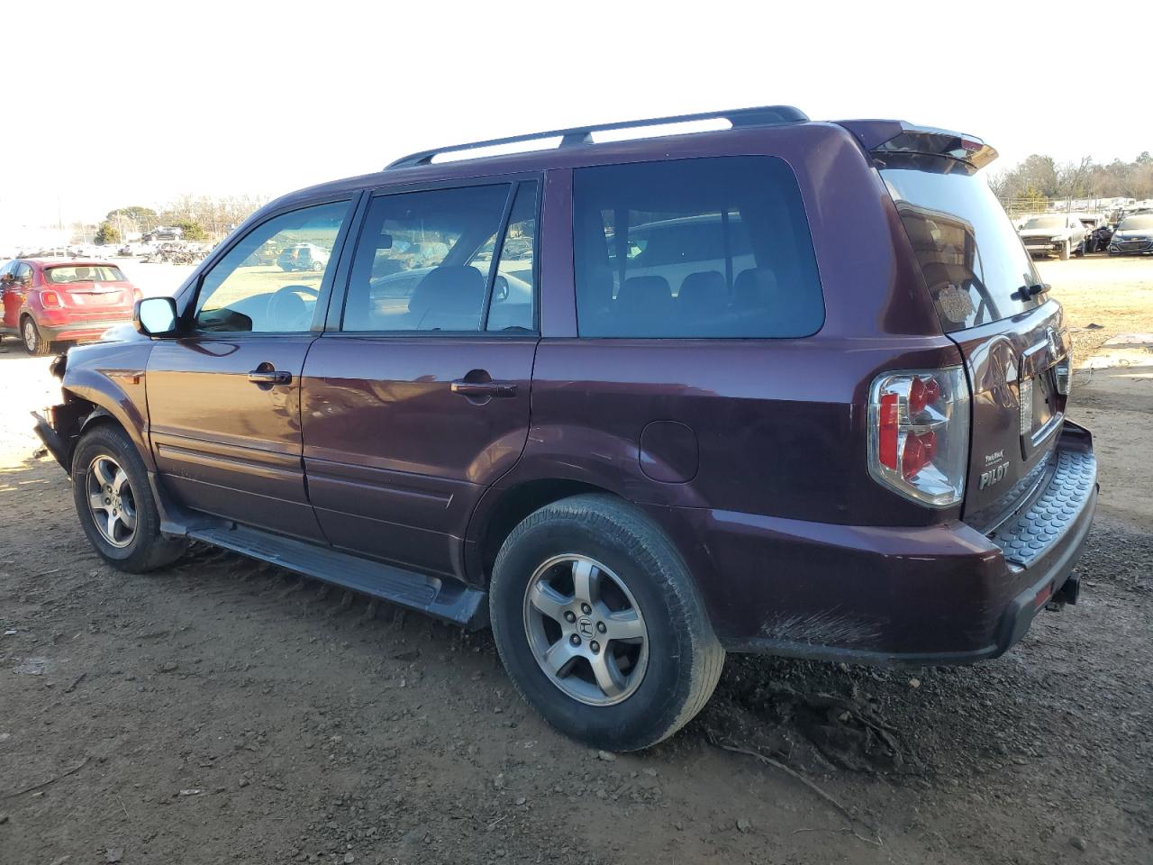 2007 Honda Pilot VIN 5FNYF28587B002605 Copart auction photo, front end damage thumbnail 2