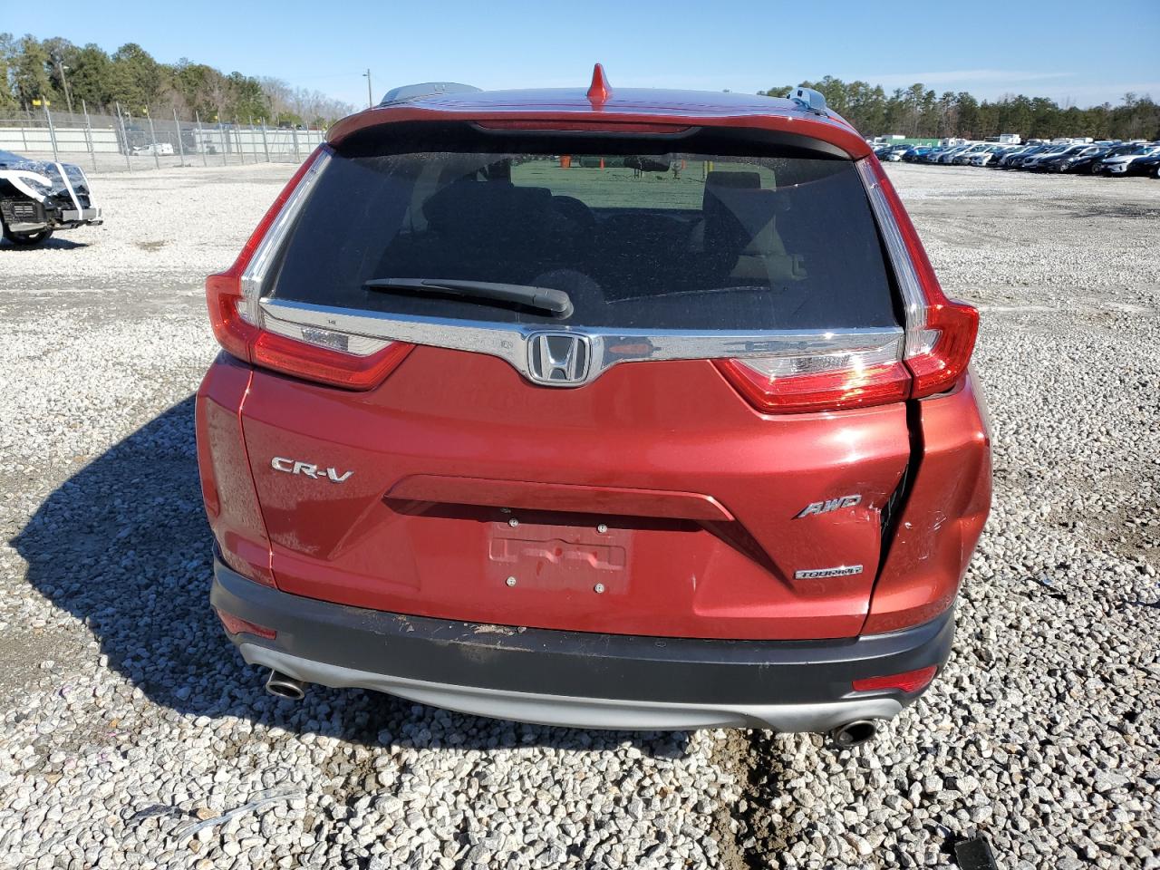 2018 Honda CR-V VIN 5J6RW2H99JL020679 Copart auction photo, front end / rear end damage thumbnail 6